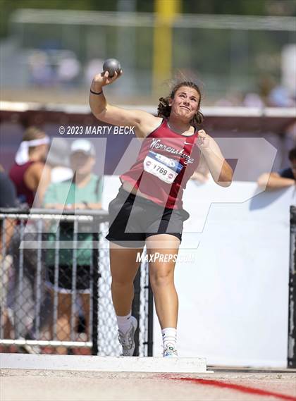 Thumbnail 1 in Class 4 Shot Put (MSHSAA State Championship) photogallery.
