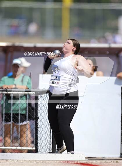 Thumbnail 3 in Class 4 Shot Put (MSHSAA State Championship) photogallery.