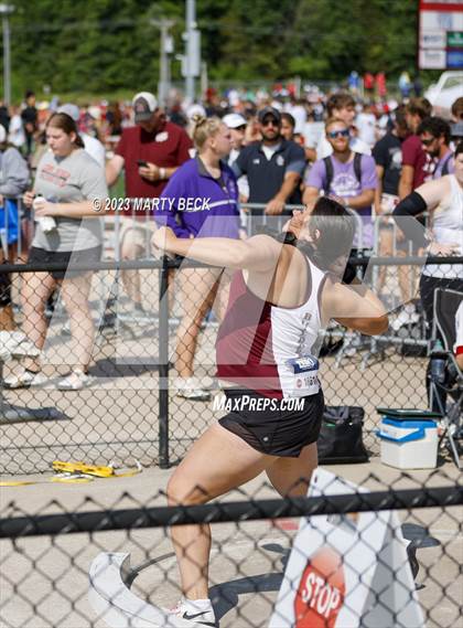Thumbnail 1 in Class 4 Shot Put (MSHSAA State Championship) photogallery.
