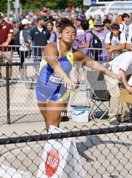 Thumbnail 2 in Class 4 Shot Put (MSHSAA State Championship) photogallery.