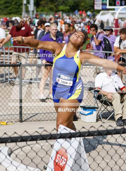 Thumbnail 2 in Class 4 Shot Put (MSHSAA State Championship) photogallery.