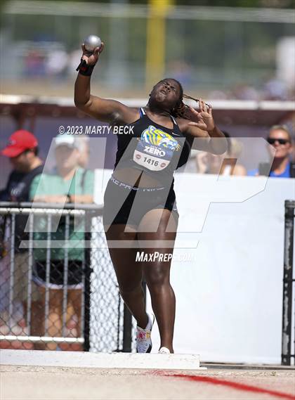 Thumbnail 1 in Class 4 Shot Put (MSHSAA State Championship) photogallery.