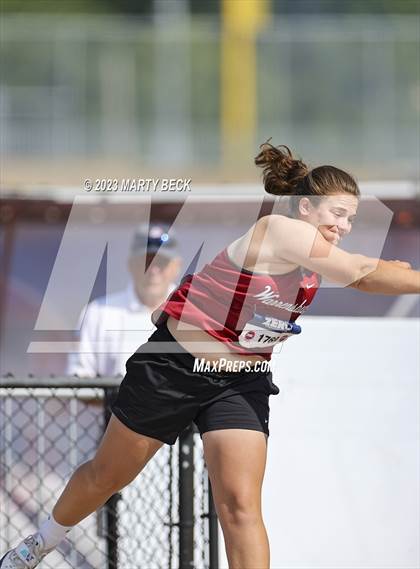 Thumbnail 1 in Class 4 Shot Put (MSHSAA State Championship) photogallery.