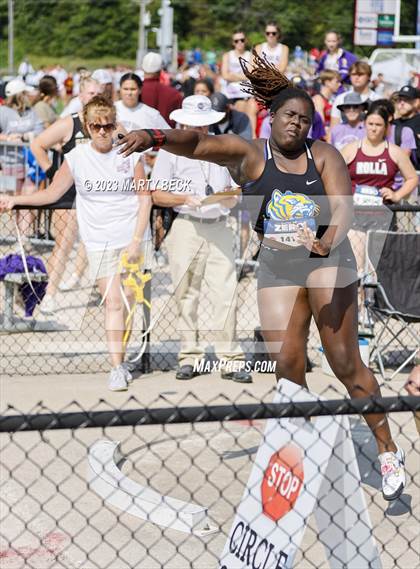 Thumbnail 1 in Class 4 Shot Put (MSHSAA State Championship) photogallery.