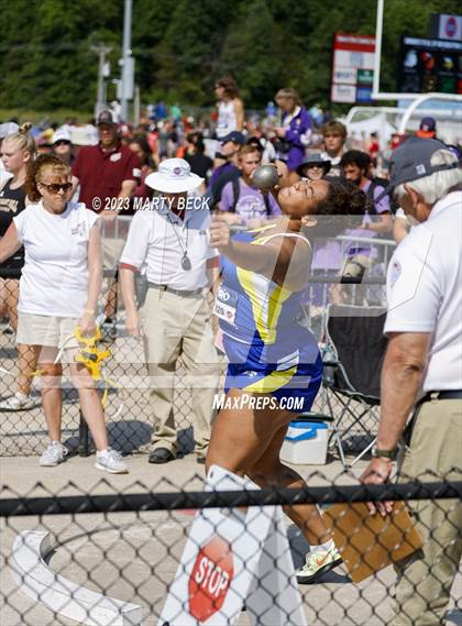 Thumbnail 2 in Class 4 Shot Put (MSHSAA State Championship) photogallery.