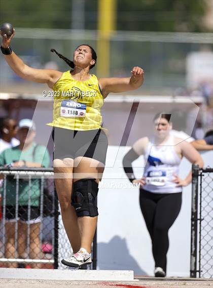 Thumbnail 1 in Class 4 Shot Put (MSHSAA State Championship) photogallery.