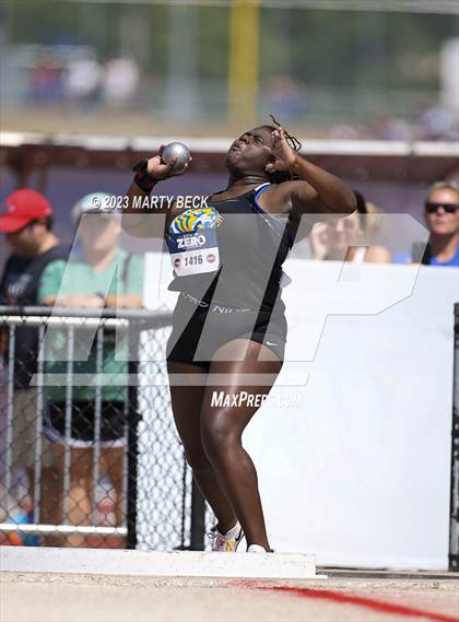 Thumbnail 2 in Class 4 Shot Put (MSHSAA State Championship) photogallery.