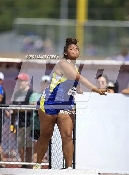 Thumbnail 2 in Class 4 Shot Put (MSHSAA State Championship) photogallery.