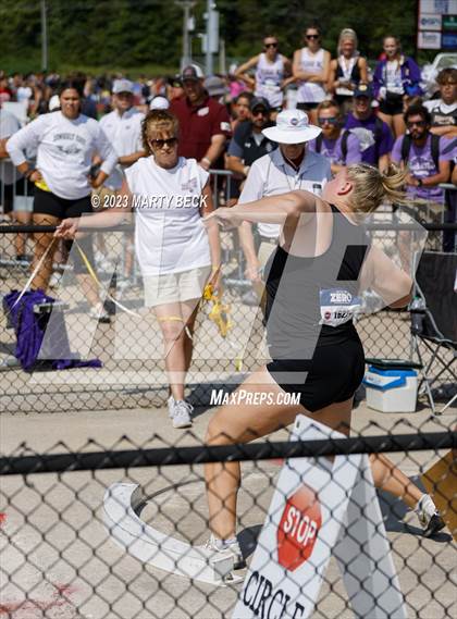 Thumbnail 2 in Class 4 Shot Put (MSHSAA State Championship) photogallery.