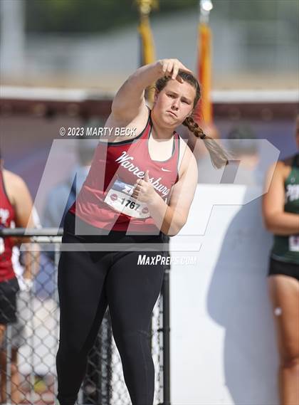 Thumbnail 3 in Class 4 Shot Put (MSHSAA State Championship) photogallery.