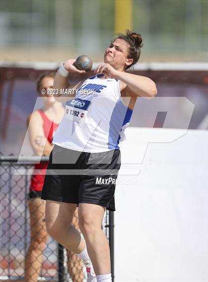 Thumbnail 3 in Class 4 Shot Put (MSHSAA State Championship) photogallery.