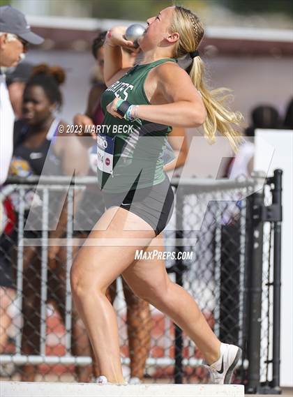 Thumbnail 2 in Class 4 Shot Put (MSHSAA State Championship) photogallery.
