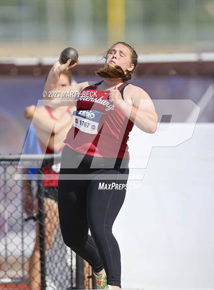 Thumbnail 1 in Class 4 Shot Put (MSHSAA State Championship) photogallery.
