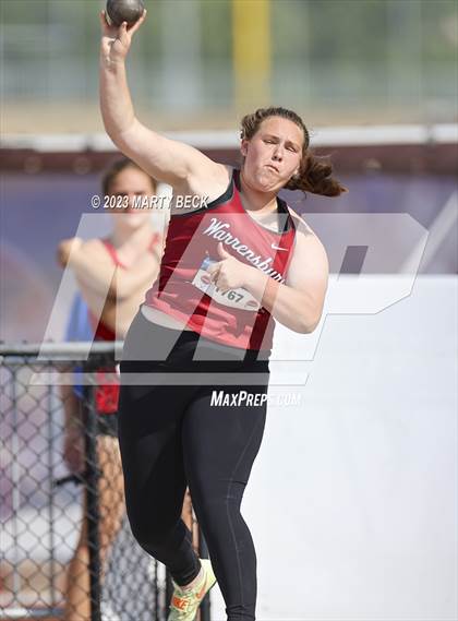 Thumbnail 2 in Class 4 Shot Put (MSHSAA State Championship) photogallery.
