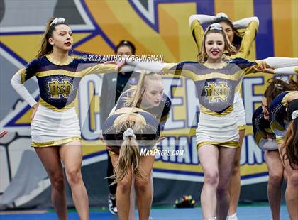 Thumbnail 2 in Notre Dame - CIF Northern Regional Cheer Championships photogallery.
