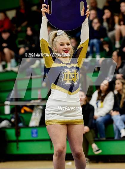Thumbnail 3 in Notre Dame - CIF Northern Regional Cheer Championships photogallery.