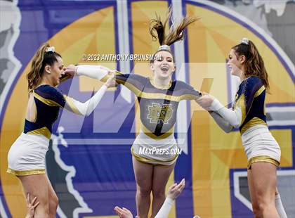 Thumbnail 1 in Notre Dame - CIF Northern Regional Cheer Championships photogallery.