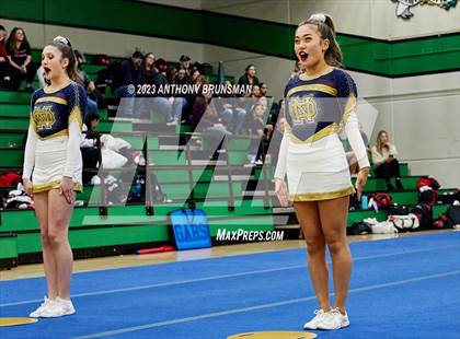 Thumbnail 1 in Notre Dame - CIF Northern Regional Cheer Championships photogallery.