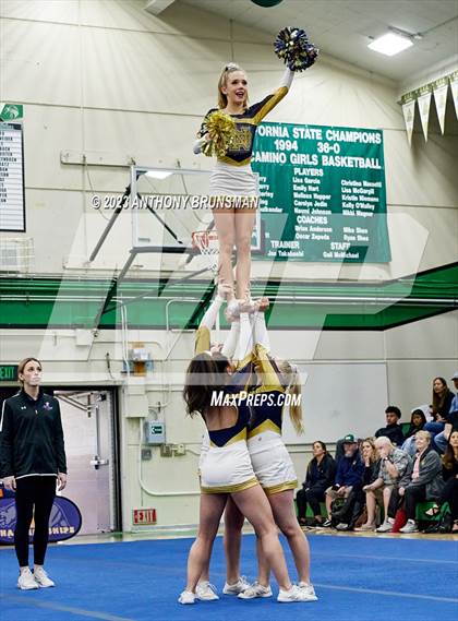 Thumbnail 2 in Notre Dame - CIF Northern Regional Cheer Championships photogallery.