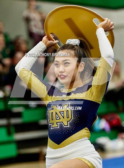 Thumbnail 2 in Notre Dame - CIF Northern Regional Cheer Championships photogallery.