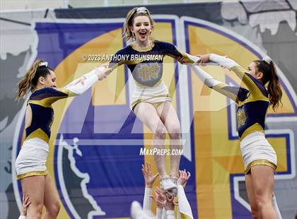 Thumbnail 2 in Notre Dame - CIF Northern Regional Cheer Championships photogallery.