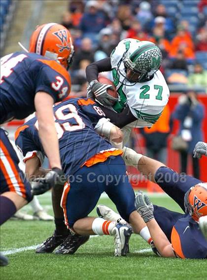 Thumbnail 3 in Mansfield vs. Walpole (MIAA Division 2 East Final) photogallery.