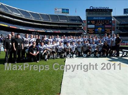 Thumbnail 3 in Santana vs Valley Center (CIF SDS D4 Final) photogallery.