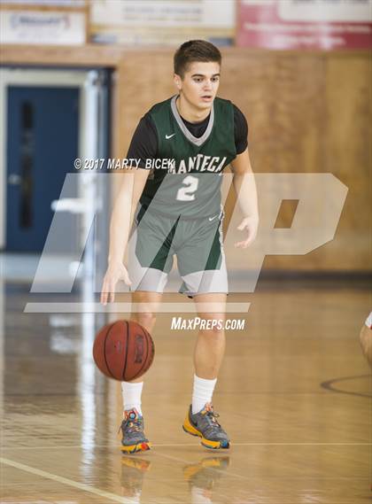 Thumbnail 1 in Holiday Hoops Ripon vs. Manteca photogallery.
