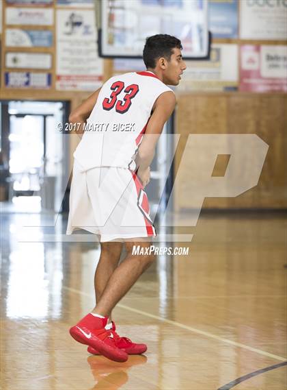 Thumbnail 2 in Holiday Hoops Ripon vs. Manteca photogallery.
