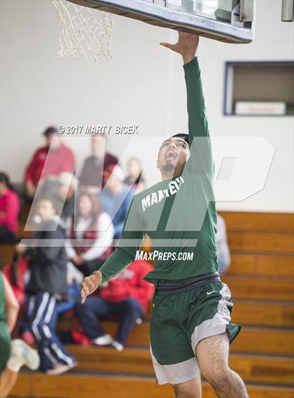 Thumbnail 1 in Holiday Hoops Ripon vs. Manteca photogallery.
