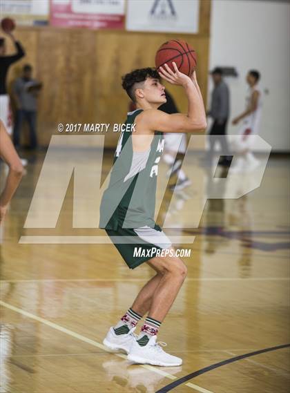 Thumbnail 3 in Holiday Hoops Ripon vs. Manteca photogallery.