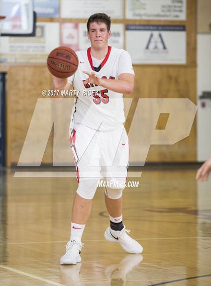Thumbnail 3 in Holiday Hoops Ripon vs. Manteca photogallery.