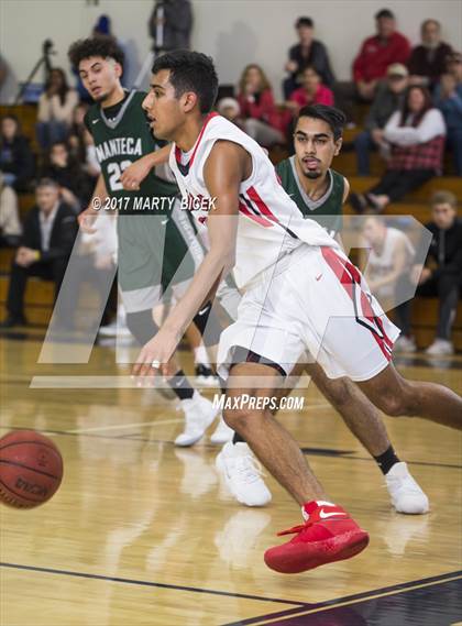 Thumbnail 3 in Holiday Hoops Ripon vs. Manteca photogallery.