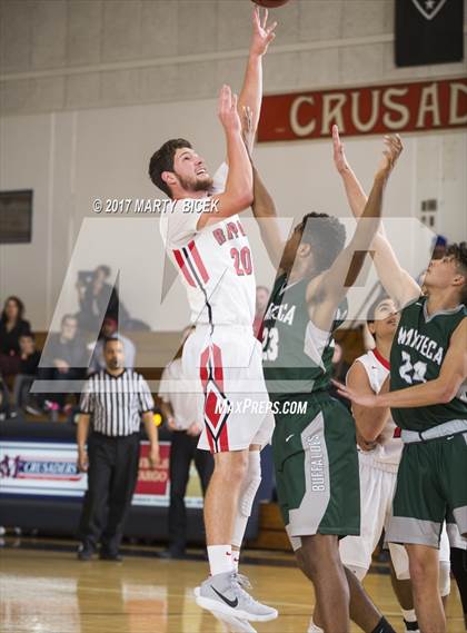 Thumbnail 1 in Holiday Hoops Ripon vs. Manteca photogallery.