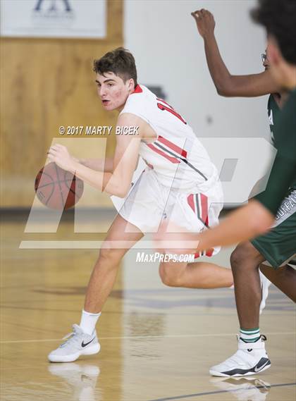 Thumbnail 3 in Holiday Hoops Ripon vs. Manteca photogallery.