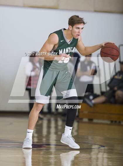Thumbnail 1 in Holiday Hoops Ripon vs. Manteca photogallery.
