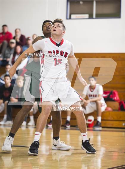 Thumbnail 3 in Holiday Hoops Ripon vs. Manteca photogallery.