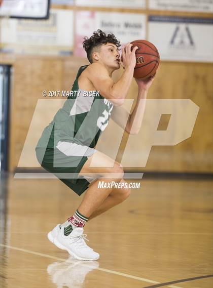Thumbnail 1 in Holiday Hoops Ripon vs. Manteca photogallery.