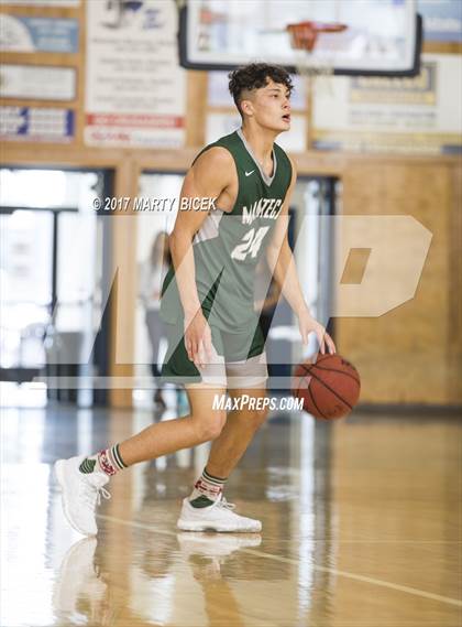 Thumbnail 2 in Holiday Hoops Ripon vs. Manteca photogallery.