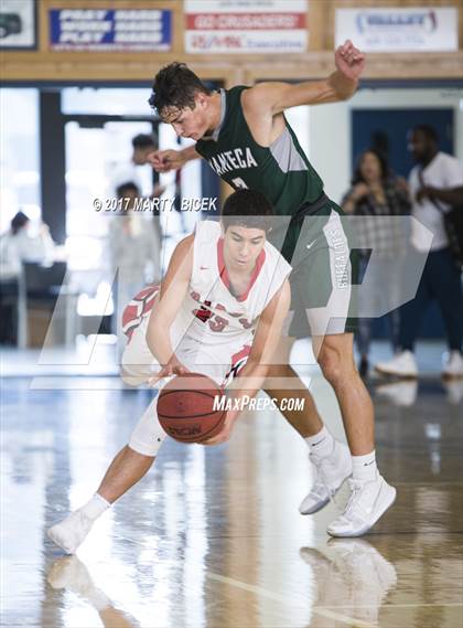 Thumbnail 2 in Holiday Hoops Ripon vs. Manteca photogallery.