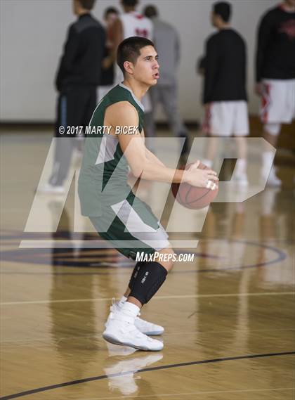 Thumbnail 1 in Holiday Hoops Ripon vs. Manteca photogallery.