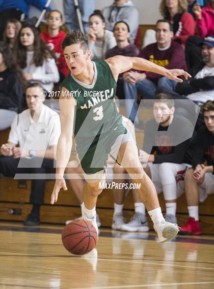 Thumbnail 1 in Holiday Hoops Ripon vs. Manteca photogallery.