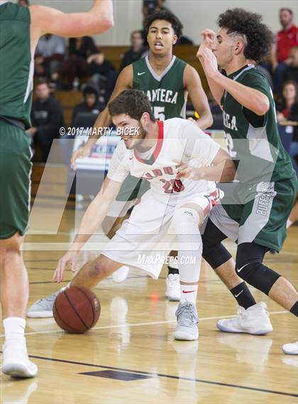 Thumbnail 3 in Holiday Hoops Ripon vs. Manteca photogallery.