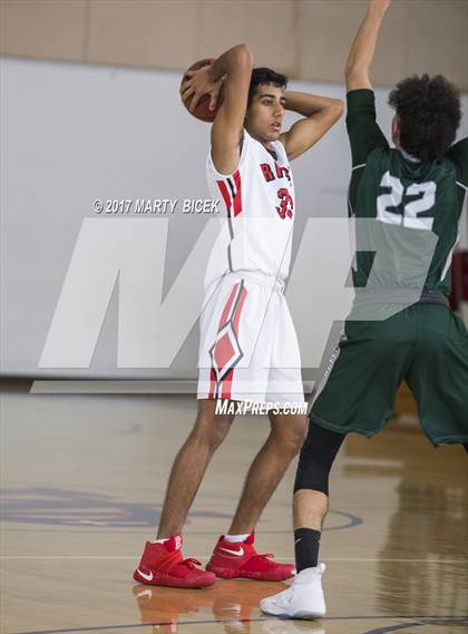 Thumbnail 3 in Holiday Hoops Ripon vs. Manteca photogallery.