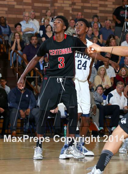 Thumbnail 2 in Loyola vs. Centennial (CIF SoCal Regional D1 Playoff) photogallery.
