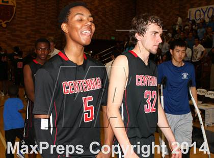 Thumbnail 3 in Loyola vs. Centennial (CIF SoCal Regional D1 Playoff) photogallery.