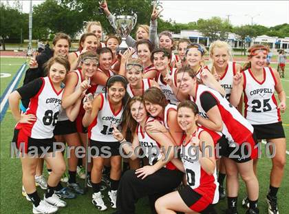 Thumbnail 2 in Coppell vs Saint Agnus (TGHSLL D2 Championship) photogallery.