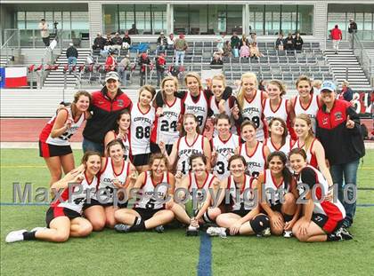 Thumbnail 1 in Coppell vs Saint Agnus (TGHSLL D2 Championship) photogallery.