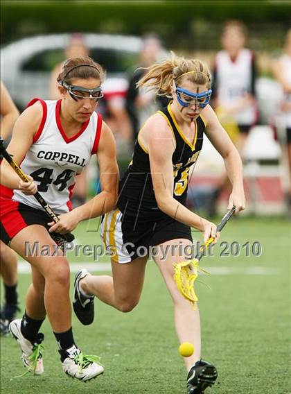 Thumbnail 2 in Coppell vs Saint Agnus (TGHSLL D2 Championship) photogallery.