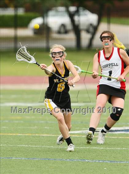 Thumbnail 3 in Coppell vs Saint Agnus (TGHSLL D2 Championship) photogallery.